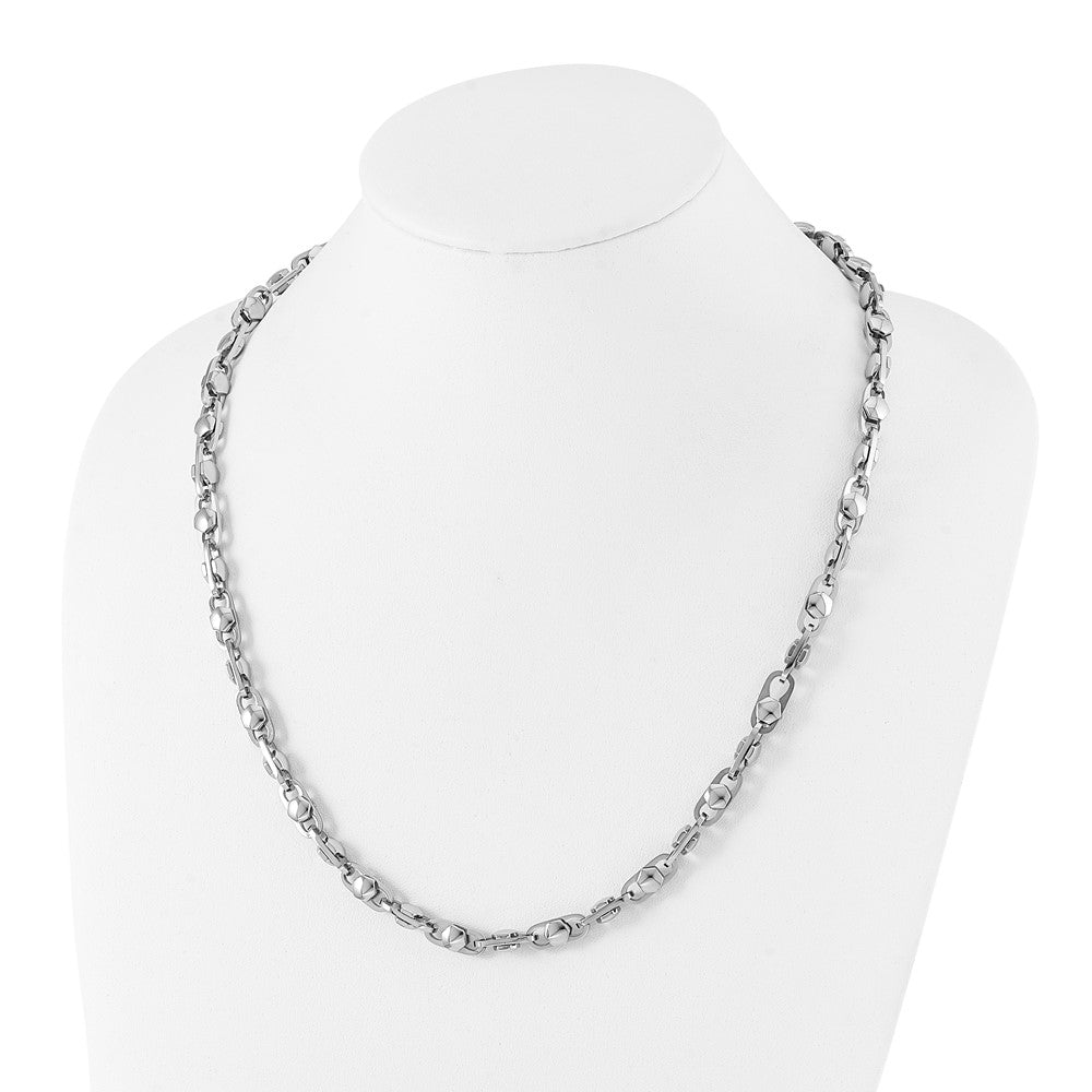 Chisel Stainless Steel Polished 6.50mm 24 inch Necklace SRN3042-24