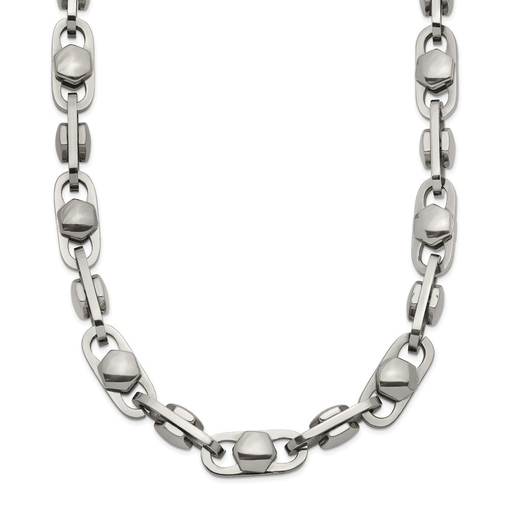 Chisel Stainless Steel Polished 6.50mm 24 inch Necklace SRN3042-24