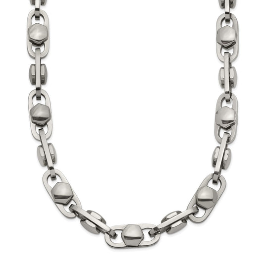 Chisel Stainless Steel Polished 6.50mm 24 inch Necklace SRN3042-24