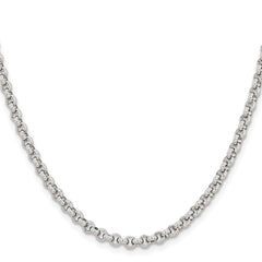 Chisel Stainless Steel Polished 3.9mm 24 inch Rolo ChainSRN653
