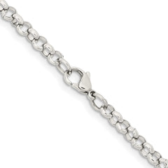Chisel Stainless Steel Polished 4.6mm 36 inch Rolo ChainSRN654