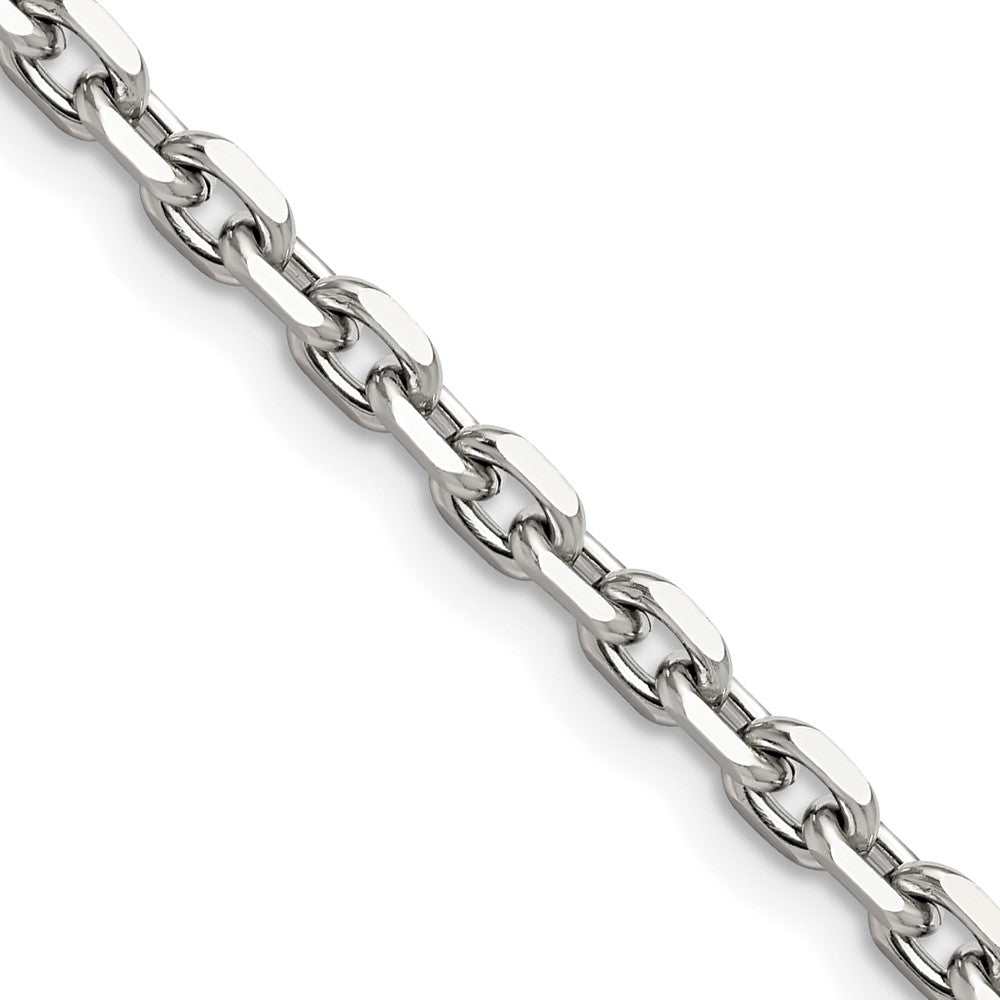 Chisel Stainless Steel Polished 5.3mm 20 inch Cable ChainSRN660