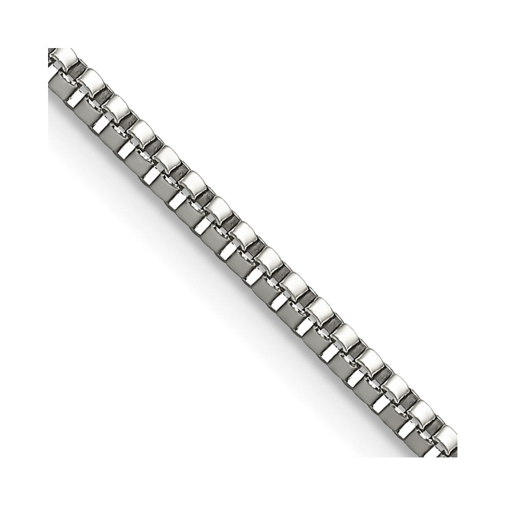 Chisel Stainless Steel Polished 2mm 18 inch Box ChainSRN663