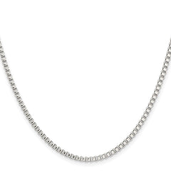 Chisel Stainless Steel Polished 2.4mm 20 inch Box ChainSRN664