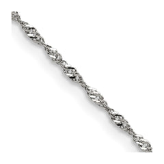 Chisel Stainless Steel Polished 2mm 18 inch Singapore ChainSRN676