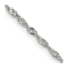Chisel Stainless Steel Polished 2.5mm 18 inch Singapore ChainSRN677