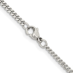 Chisel Stainless Steel Polished 3mm 20 inch Curb ChainSRN688