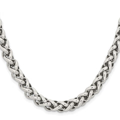 Chisel Stainless Steel Polished 20 inch Spiga NecklaceSRN846
