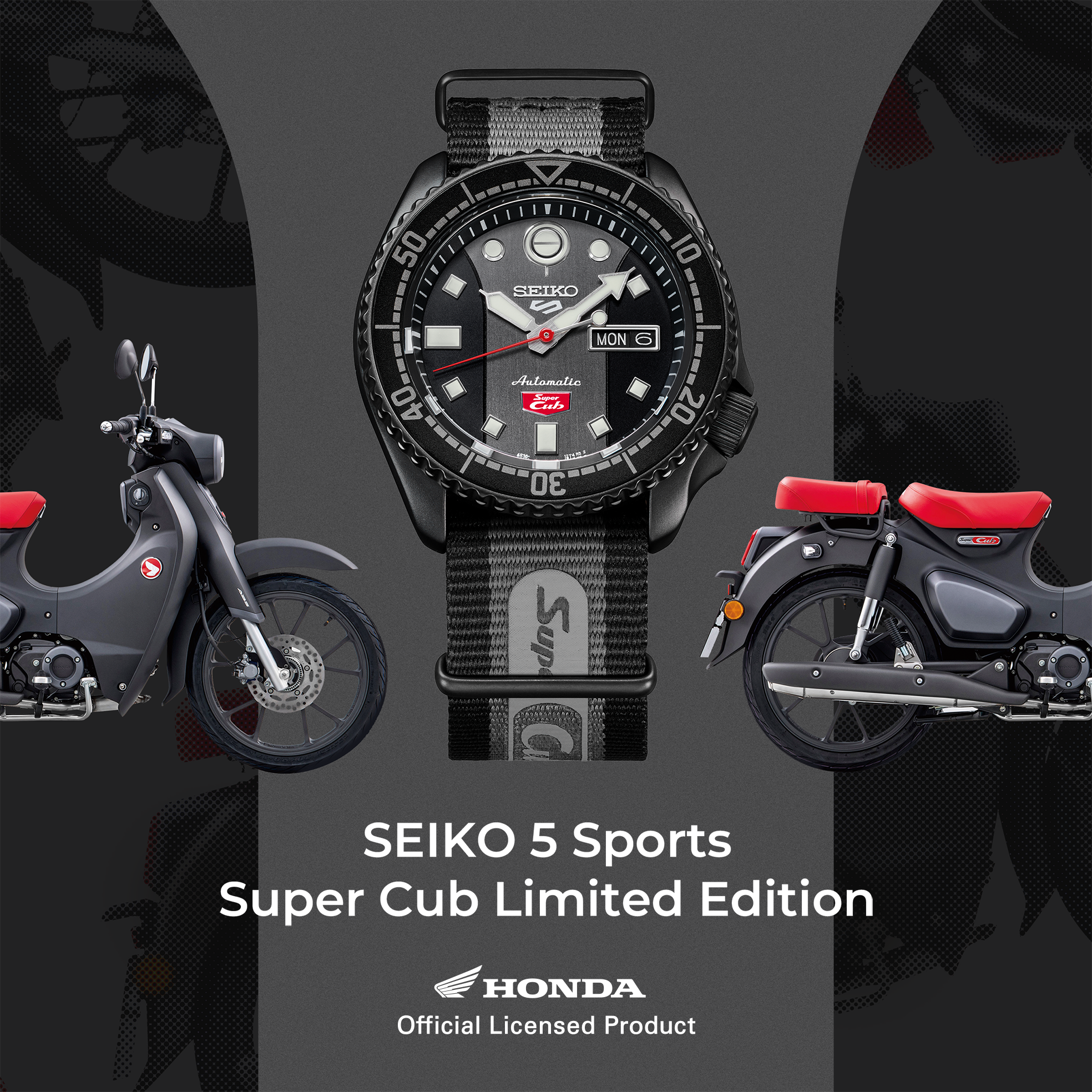 Seiko 5 Sports Super Cub Limited Edition SRPJ75