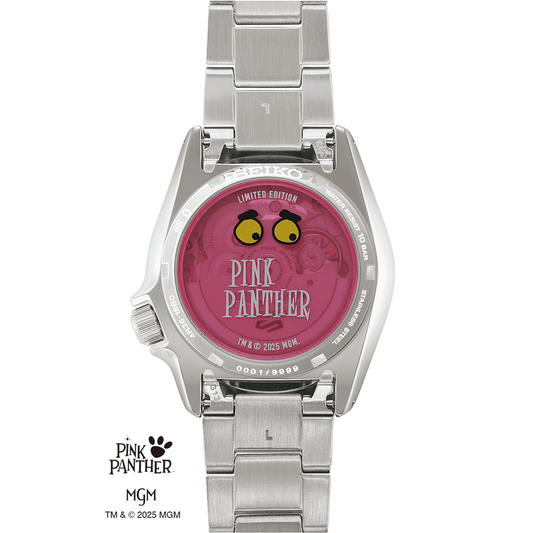 Seiko 5 Sports Pink Panther Limited Edition Watch SRPM07