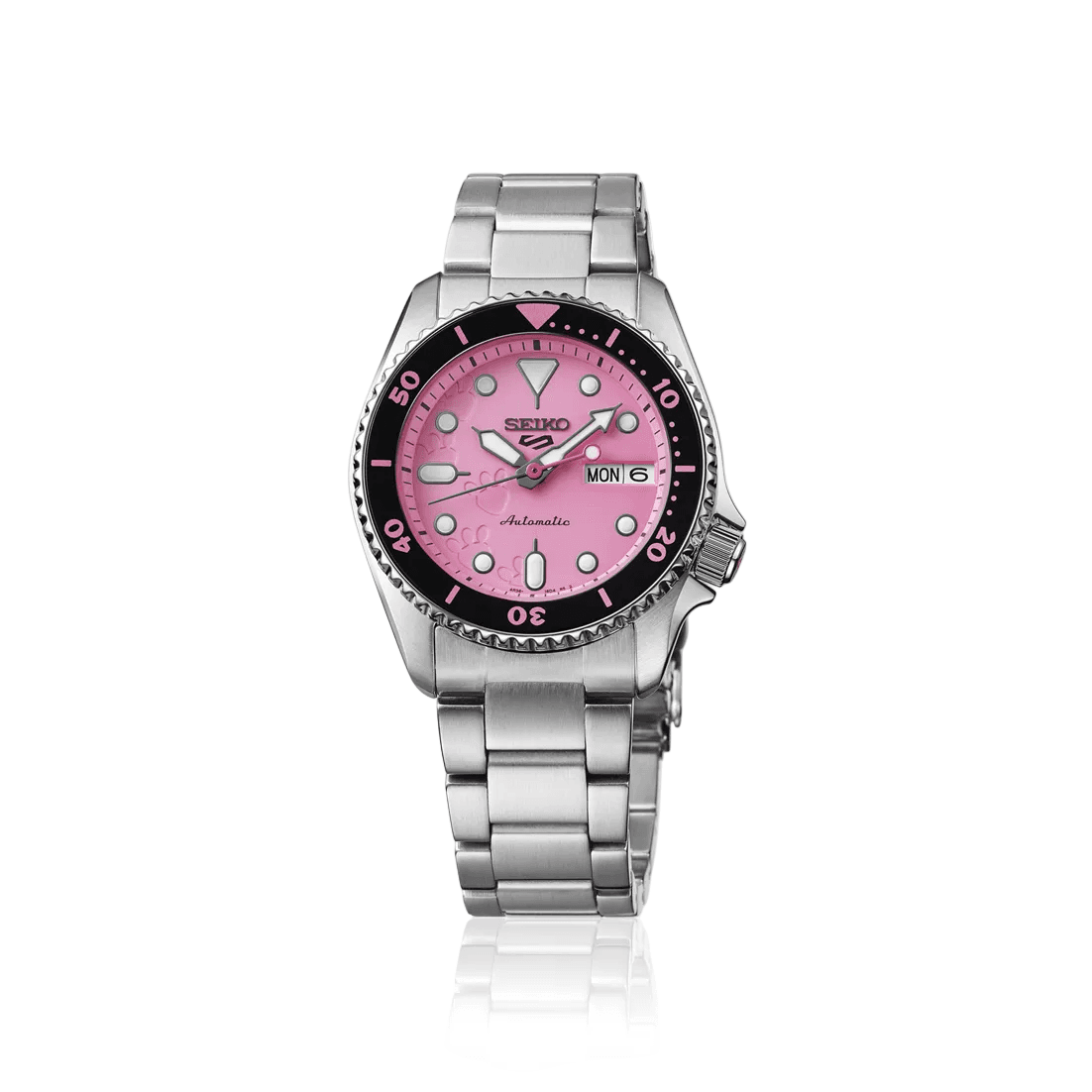 Seiko 5 Sports Pink Panther Limited Edition Watch SRPM07