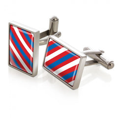 MClip Red, White & Blue Rep2 Cufflinks SS-CLS-REP2