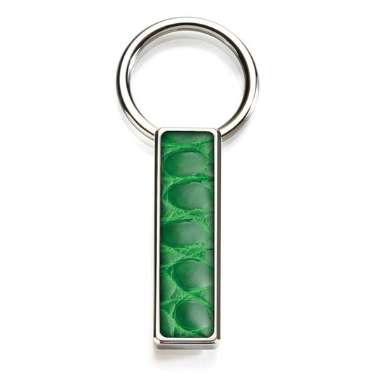 MClip Dark Green Alligator Key Ring SS-KRG-DGAL