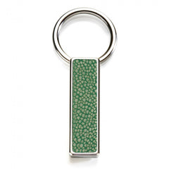 MClip Dark Green Stingray Key Ring SS-KRG-DGSR