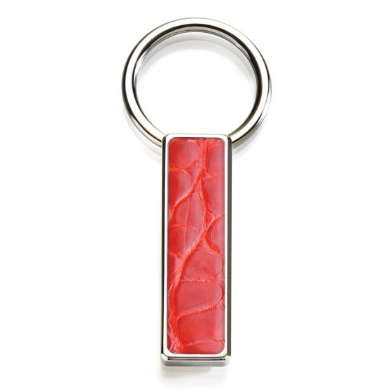 MClip Red Alligator Key Ring SS-KRG-RDAL