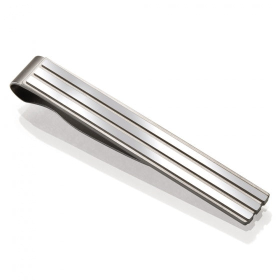 MClip Standard 3 Bar Tie Clip SS-TIE-PB3B