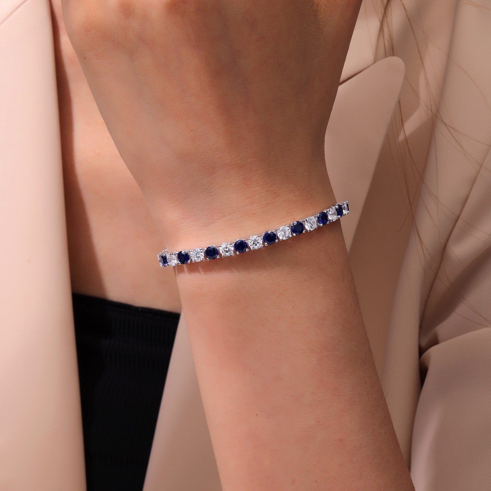 LAFONN Classic Tennis Bracelet B0176CLP65