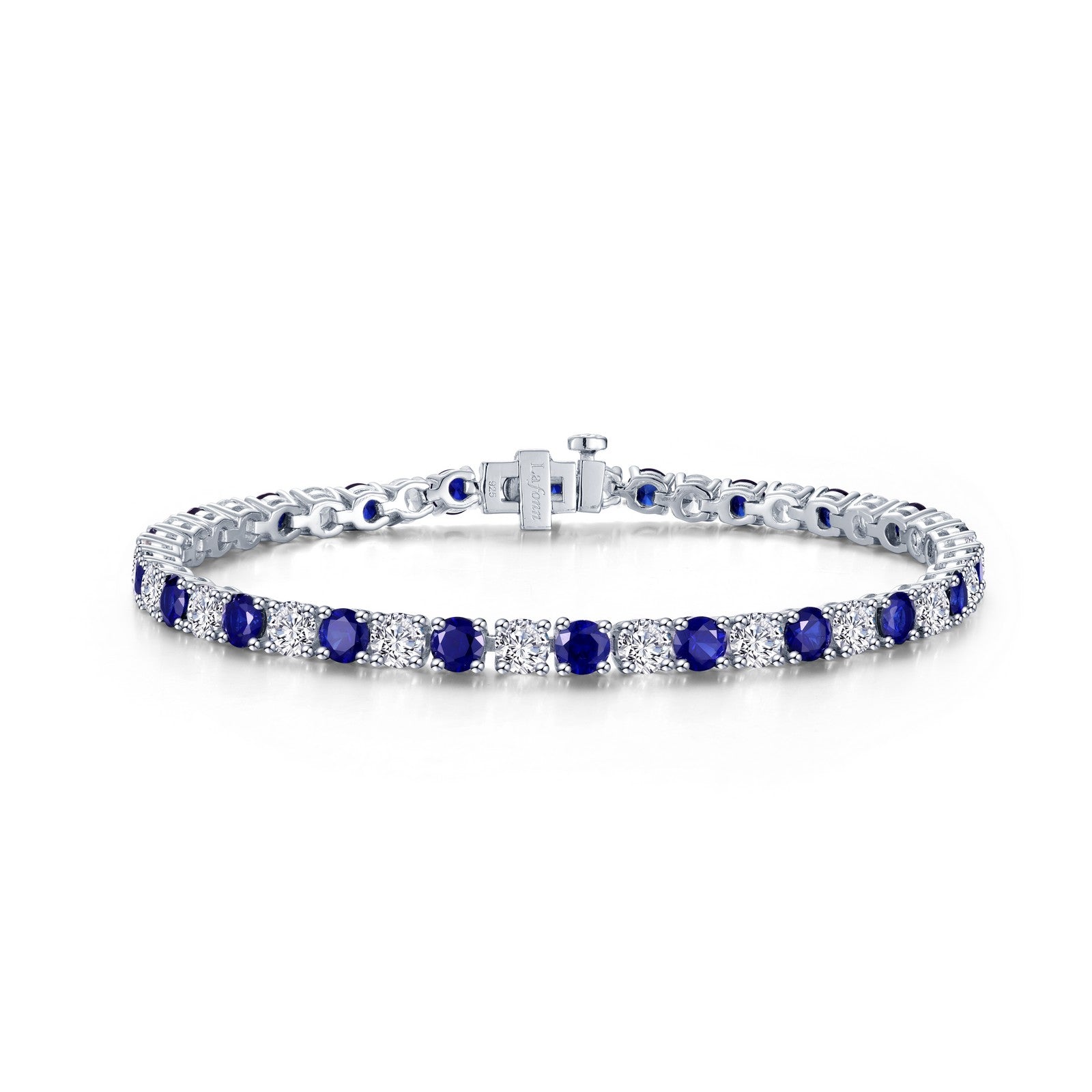 LAFONN 11.0 CTW Statement Alternating Tennis Bracelet B0176CAP72