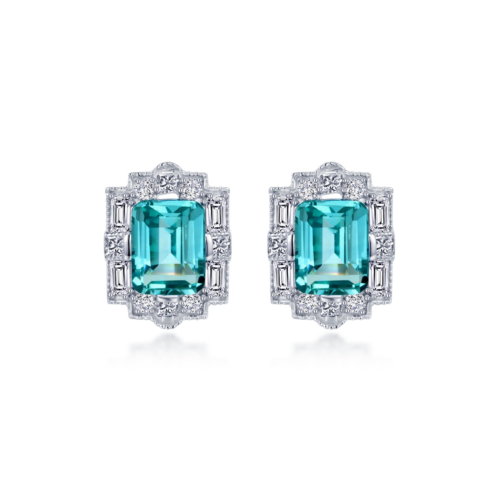 fancy-lab-grown-sapphire-halo-stud-earrings