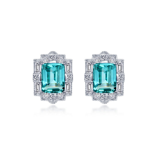 fancy-lab-grown-sapphire-halo-stud-earrings