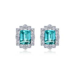 fancy-lab-grown-sapphire-halo-stud-earrings