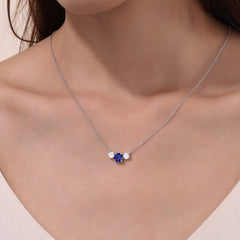 LAFONN Three-Stone Necklace N0259CLP20