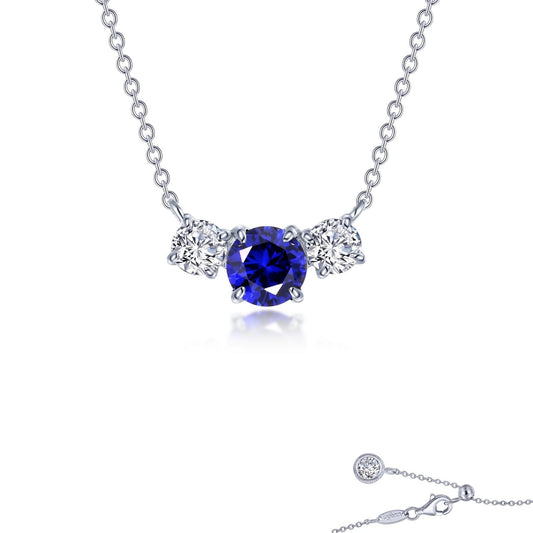 LAFONN 2 CTW Three-Stone Necklace SYN022SP20