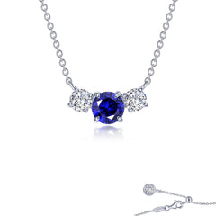 LAFONN Three-Stone Necklace N0259CLP20
