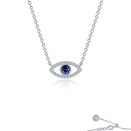 LAFONN 0.62 CTW Evil Eye Necklace SYN028SP20