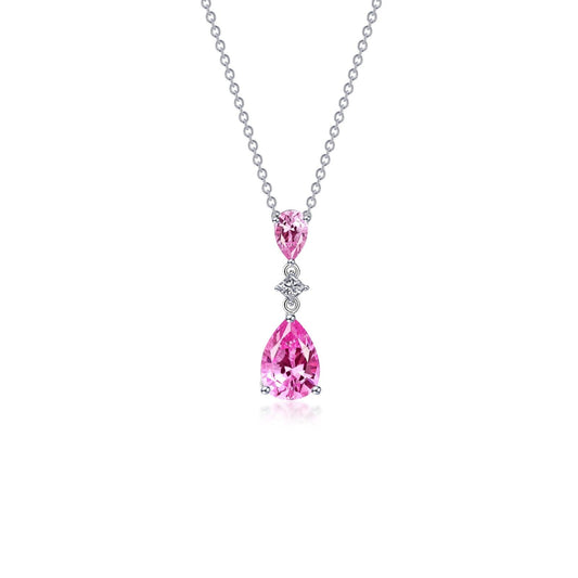 LAFONN 2.29 CTW Fancy Lab-Grown Sapphire Necklace SYP006PP20