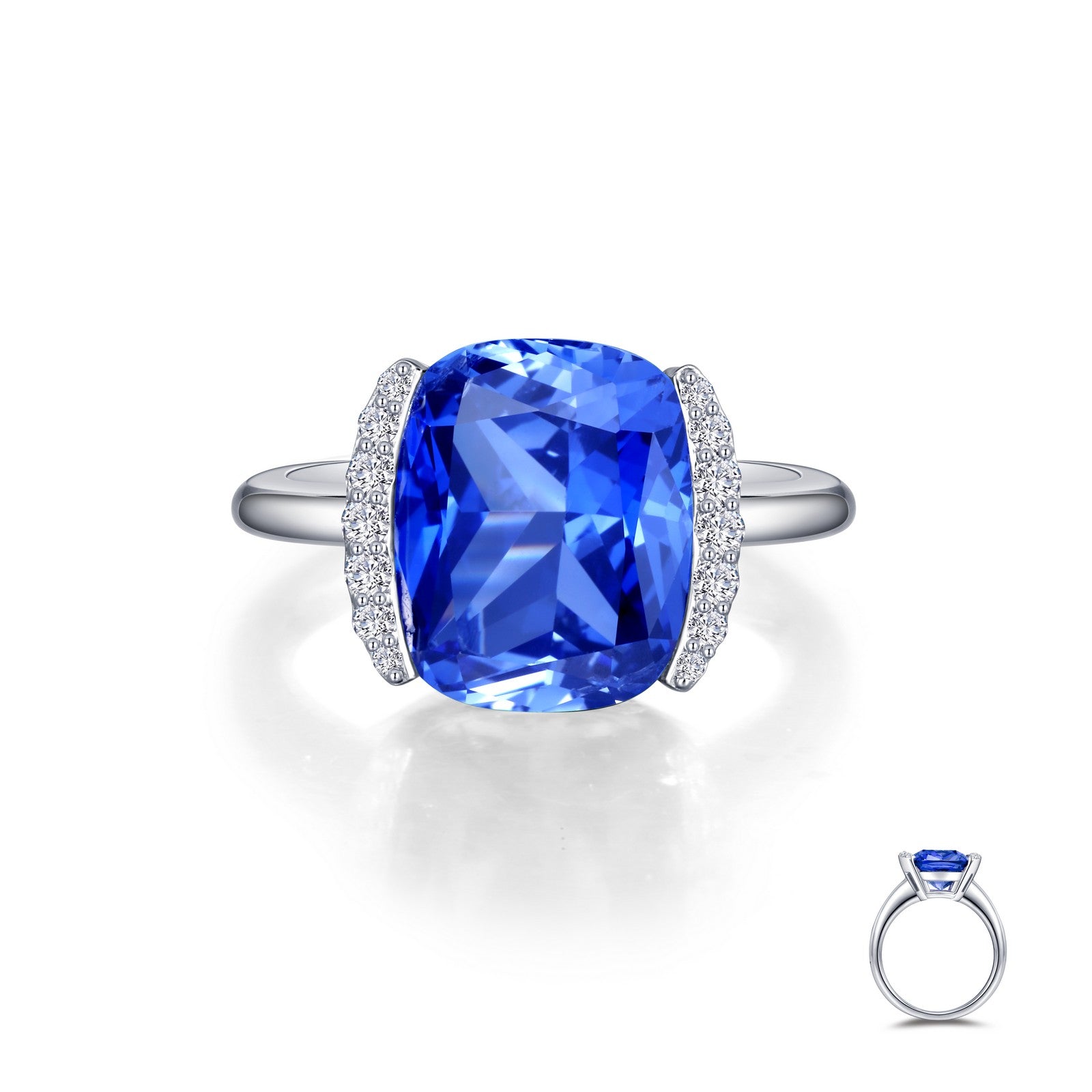 LAFONN Fancy Lab-Grown Sapphire Ring SYR010RP05