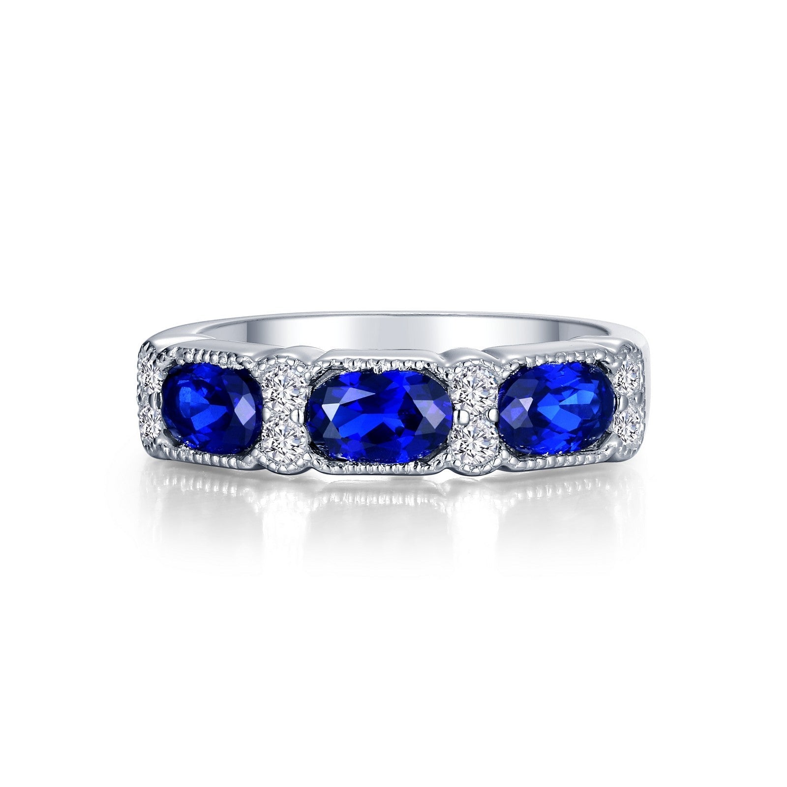 LAFONN Fancy Lab-Grown Sapphire Ring SYR017SP05