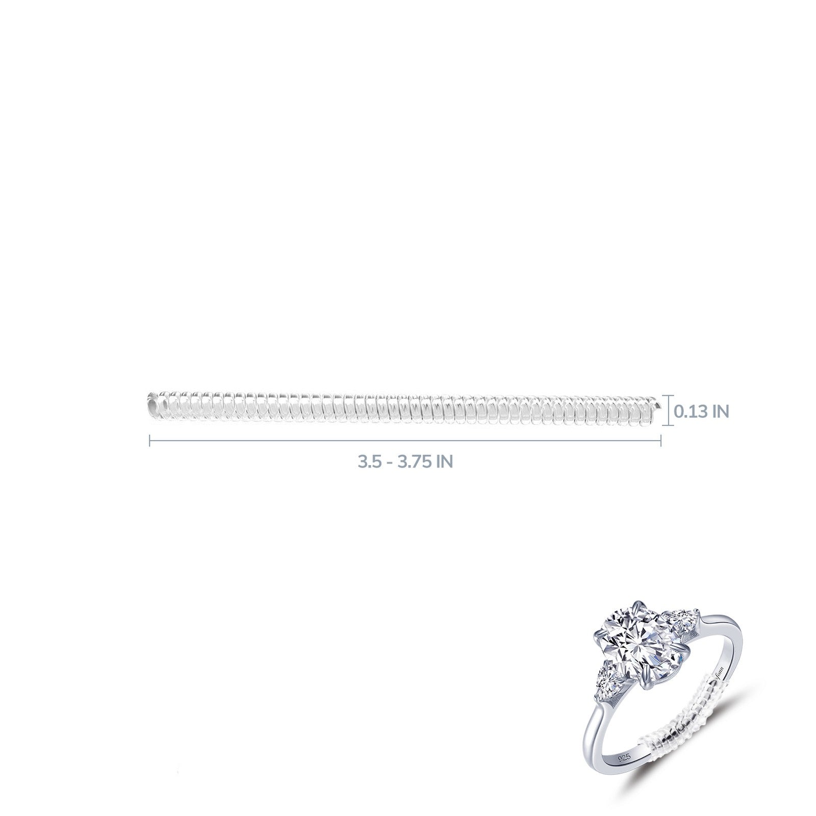 LAFONN 5.55 CTW Fancy Lab-Grown Sapphire Halo Ring SYR023PP05
