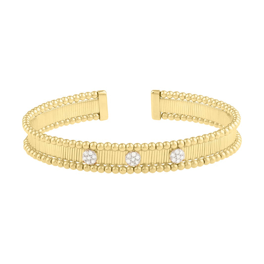 Parkplace Jewelers 14k-pallina-diamond-bangle-tb10221