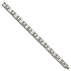Chisel Titanium Polished 8.25 inch Bracelet TBB104-8.25