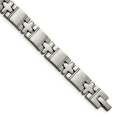 Chisel Titanium Polished 8.25 inch Bracelet TBB104-8.25