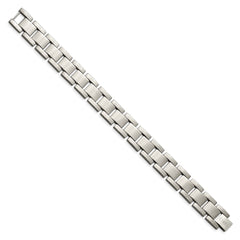 Chisel Titanium Polished 8.5 inch Bracelet TBB105-8.5