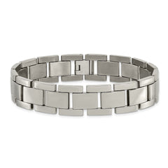 Chisel Titanium Polished 8.5 inch Bracelet TBB105-8.5