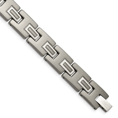Chisel Titanium Brushed and Polished 8.75 inch Bracelet TBB111-8.75