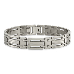 Chisel Titanium Polished 8.5 inch Bracelet TBB115-8.75