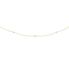 Yellow Gold  Gold Pearl Classics Necklace