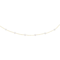 Yellow Gold  Gold Pearl Classics Necklace