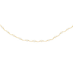 Yellow Gold  Gold Pearl Classics Necklace
