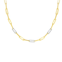 Parkplace Jewelers 14k-96ct-diamond-paperclip-bracelet-trc13772