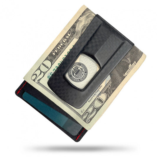 MClip Tightwad Money Clip - Carbon Fiber TW-BLK-BKCF
