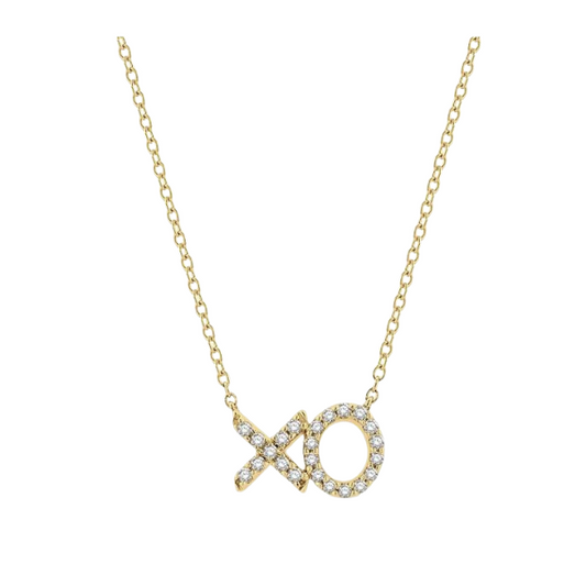 X & O Petite Diamond Fashion Pendant
