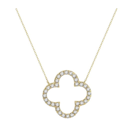 Clover Diamond Pendant