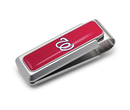 MClip Washington Nationals Money Clip - Urethane Inlay WAS-UV2-NMA-CLUR