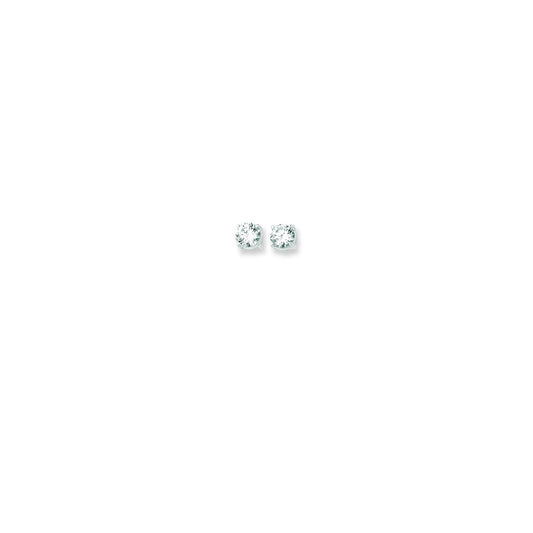 Parkplace Jewelers 14k-gold-7mm-round-cz-stud-earring-cz107