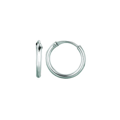 White Gold Polished Childrens Jewelry Earring